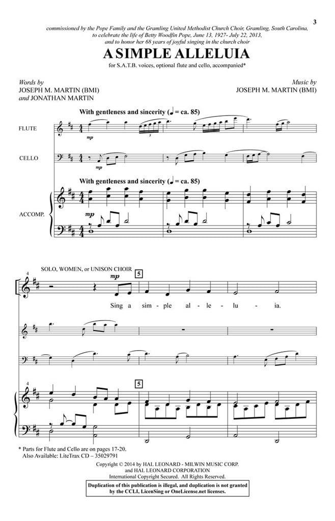 A Simple Alleluia